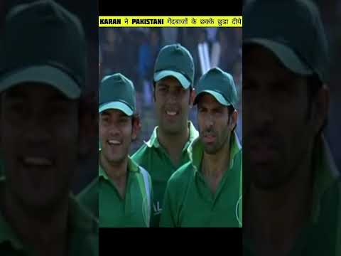 Karan ने पाकिस्तानी गेंदबाजों के छक्के छुडा दीये 😱,by realcricketians 12.#shorts #cricket #indvspak