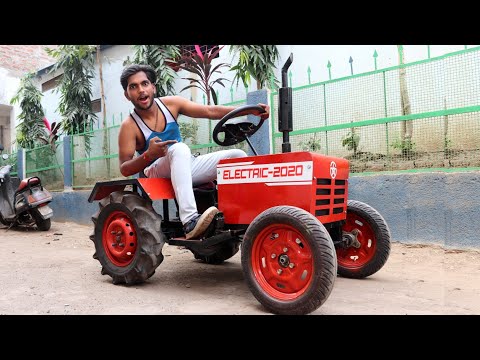 Homemade low budget electric tractor for Agriculture || Part -3 @CreativeScienceOfficial