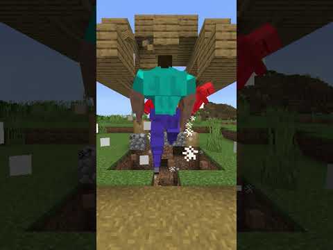 มายคราฟ แต่ถ้าคุณกด LIKE สตีฟจะกล้ามโต! #todsophon #minecraft #มายคราฟ #shorts