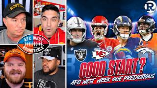 AFC West Roundtable: BOLD Week 1 Preview & Game Predictions 🔥