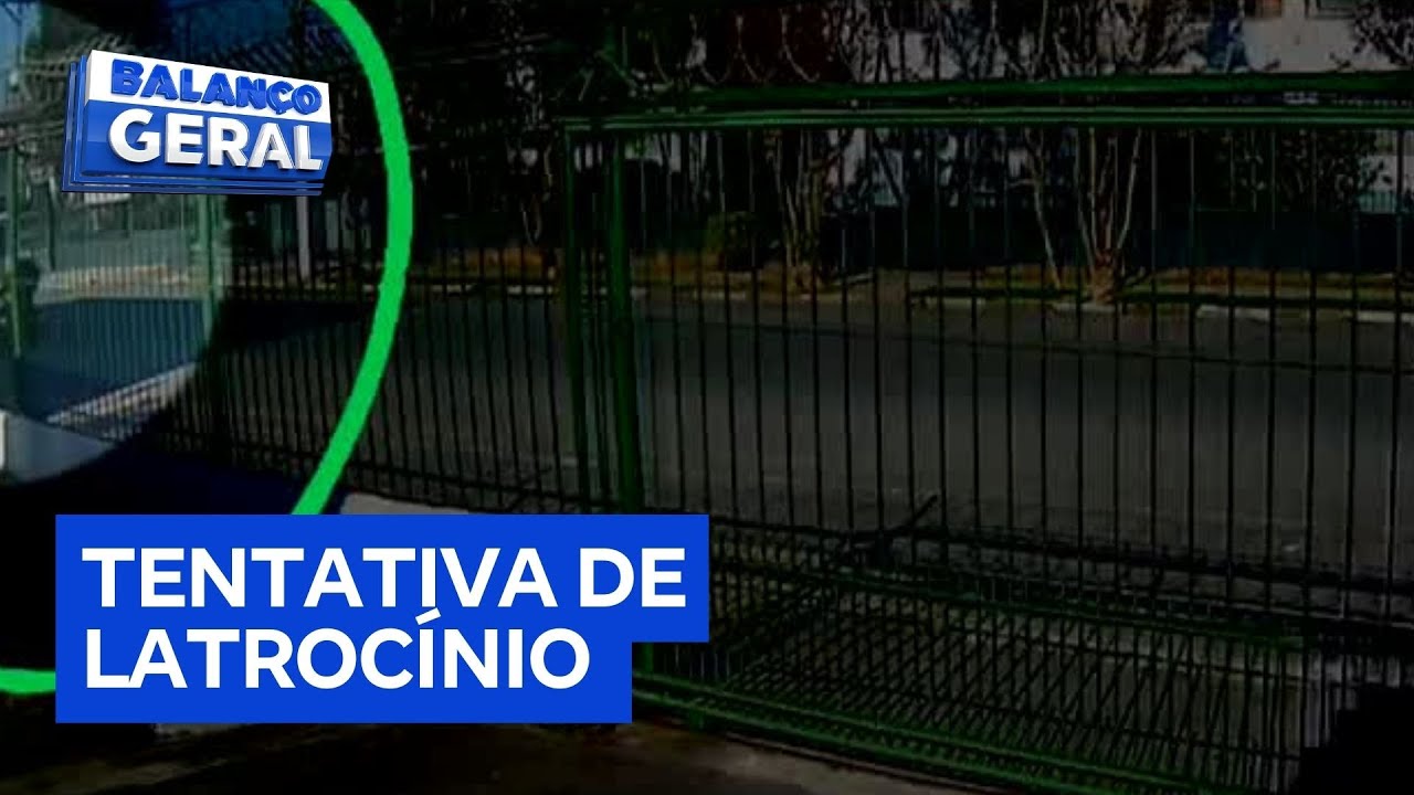 Veja o momento em que homem é baleado durante tentativa de latrocínio em Osasco SP