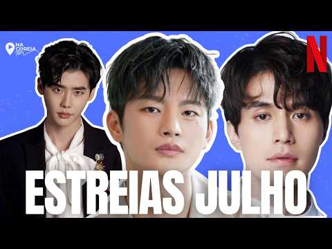 DORAMAS QUE ESTREIAM EM JULHO 2025 | DORAMAS Netflix, Viki, Prime Video
