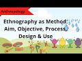 Ethnography in Anthropology Concepts