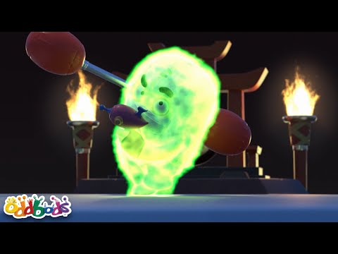 Pogo The Poltergeist + More | Oddbods | Moonbug Kids - Animal Adventures for Kids