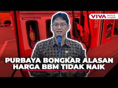 Purbaya Pamer Rahasia BBM Tak Naik di Tengah Krisis Global