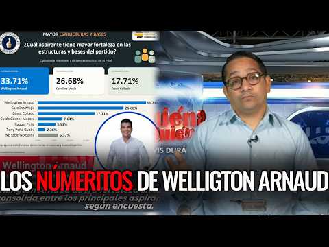 Welligton Arnaud el favorito para ser candidato presidencial en el PRM según encuesta