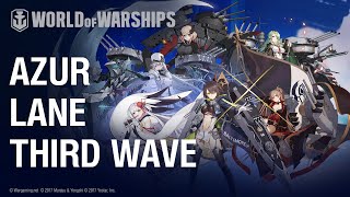 World of Warships Announces New Azur Lane Crossover With Plenty of Shipgirls