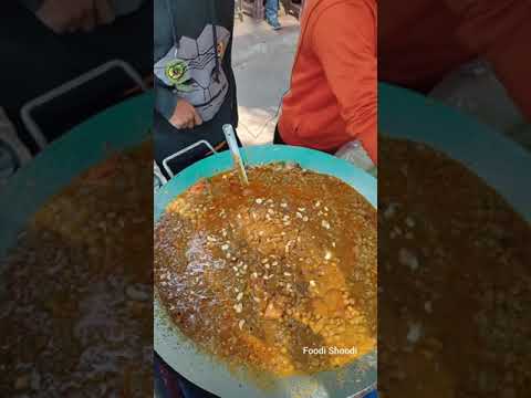 Eat Chole Kulcha And Win Bullet Motorcycle  Free 🤑🤑 #shorts #streetfood