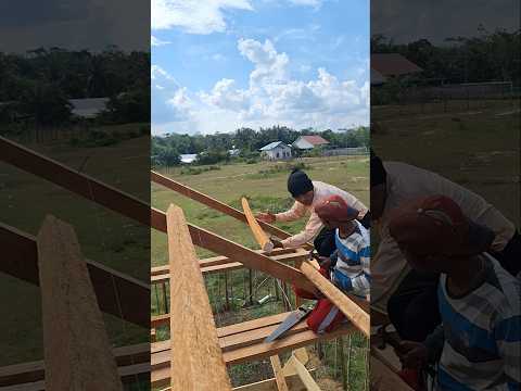 Message for beginners when installing wood.