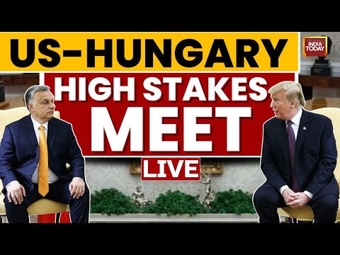 Trump LIVE: Hungarian PM Viktor Orban Seeks Russian Oil Sanction Relief In Meeting With Trump