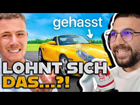 ER KAUFT DEN UNBELIEBTESTEN PORSCHE + FERRARI SHOPPEN?! 😱🤔 MertAbi reagiert auf Daves neues Projekt 