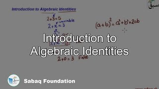 Introduction to Algebraic Identities