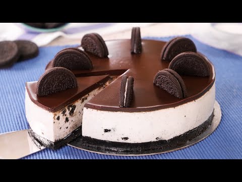 Tarta Fría de Oreo - Cheesecake de Oreo Sin Horno y Delicioso