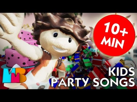 Happy Birthday and More KIDS PARTY SONGS | Nursery Rhymes from Merry Music Box