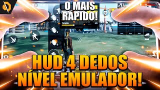 COMO ELE CONSEGUE JOGAR ASSIM??? HUD 4 DEDOS MALUCO FREE FIRE!