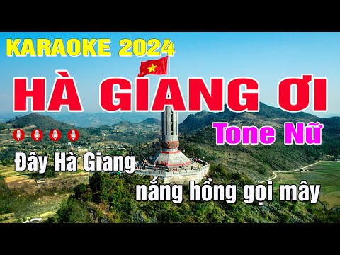 Hà Giang ƠI Karaoke Dễ Hát Tone Nữ – Trung Hiếu Karaoke