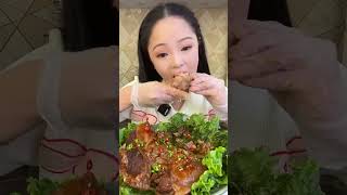 #Asmr eating show challenge
