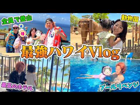 【2026年版】小栁津家全員で4泊6日ハワイ旅行🏖️【with妻、娘、父、母、弟】