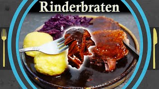 Rinderbraten einfach & günstig, Rezept für Weihnachten