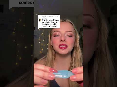(Billie’s version) MORE WAX CANDY✨🩵 #waxcandy #asmr #frozenwaxcandy