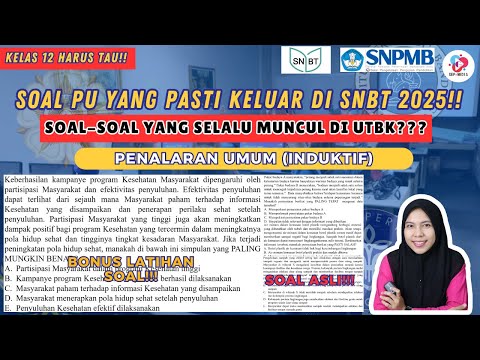 BOCORAN SOAL PENALARAN UMUM SNBT 2025