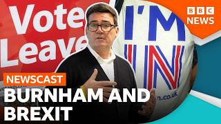 Is Brexit becoming awkward for Andy Burnham? | BBC Newscast