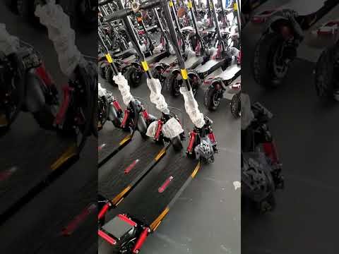 Electric scooter factory