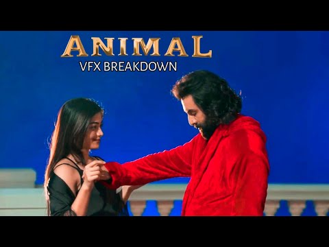 ANIMAL VFX BREAKDOWN | Behind the Scenes | Animal Film #Ranbirkapoor #Rashmika