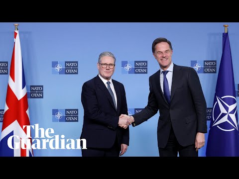 Starmer and Rutte hold joint press conference at Nato headquarters – watch live