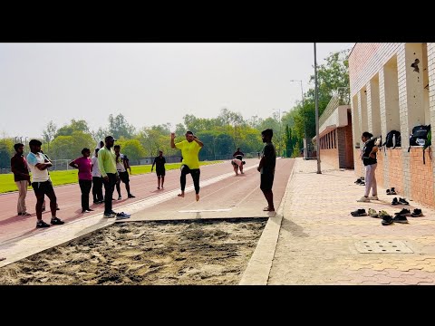 RPF CONSTABLE & DELHI POLICE GIRLS LONG JUMP PRACTICE 😱😱|| #longjump #technique #longjumptraining