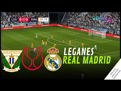 LEGANES vs. REAL MADRID Copa del Rey 24/25 Full Match Simulation and  Prediction