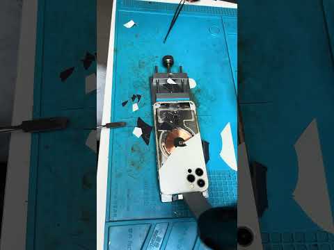Troca de vidro traseiro do iPhone #curiosidade #indignado