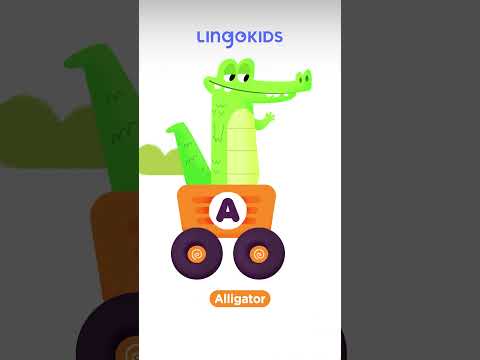ABCD Words for Kids! 🛻🎶 Sing along with the ABC TRUCK with @Lingokids  #abcdsong #forkids