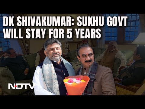 Himachal Political Crisis | DK Shivakumar Signals Harmony In Congress's Himachal Unit: "All Is Well"