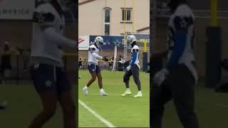 Ceedee Lamb & George Pickens New Touchdown Celebration goes crazy. 😱 🔥🔥🔥 #cowboyscamp