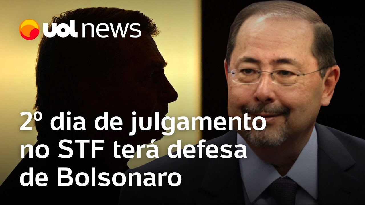Julgamento no STF: expectativa para o 2º dia é de como será a sustentação da defesa de Bolsonaro