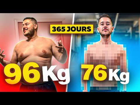 1 AN POUR PERDRE 20 KG : MA DERNIÈRE TRANSFORMATION PHYSIQUE !