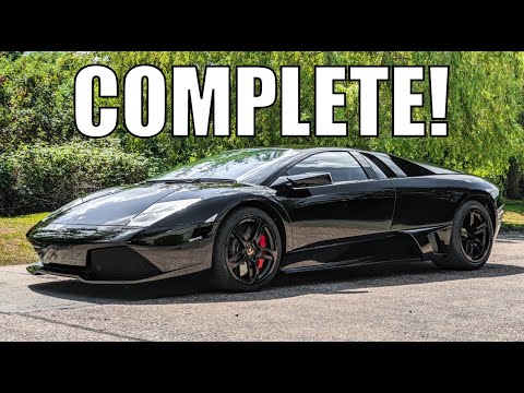 WELCOME TO MY *NEW* GLOSS BLACK LAMBORGHINI | PROJECT COMPLETE!!