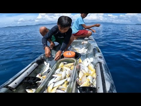 subrang saya ng mga bata SA subrang daming huli JACKPOT