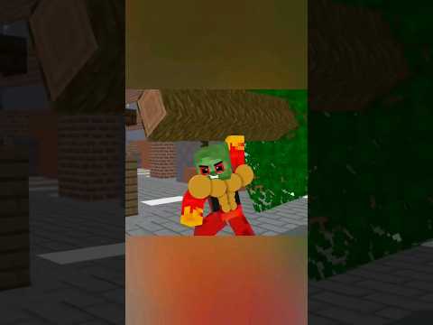 Monster School-Baby Zombie VS Squad Game.Minecraft Life #minecraft #animation #gaming #shorts #game