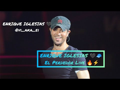 ENRIQUE IGLESIAS 🖤 el perdedor #Live performance 🔥 #enriqueiglesias