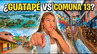 ¿Qué es mejor? GUATAPÉ vs COMUNA 13