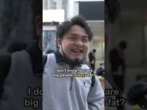 Japanese Views on Overweight Foreigners #shorts