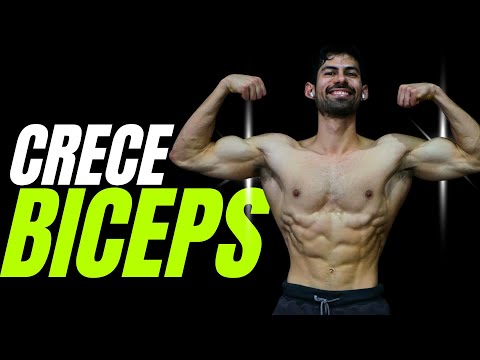 CRECE TUS BÍCEPS  EN 4 PASOS (SI ENTRENAS NATURAL)