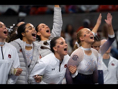 #12 Auburn Gymnastics upsets #9 Oregon State and Olympian Jade Carey