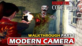 RESIDENT EVIL CODE: VERONICA X - Third Person Modern Camera MOD Gameplay Walkthrough Part 1 (4K)