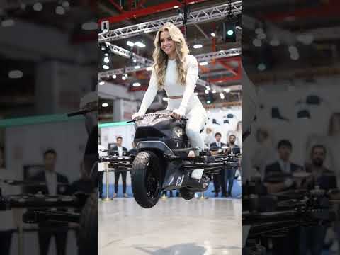 The First Flying AI Motorcycle Demo at IRC 2025 #IRC2025 #AIrobot