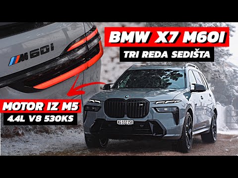 MOTOR IZ M5 UDOBNOST KAO SERIJA 7! BMW X7 M60i