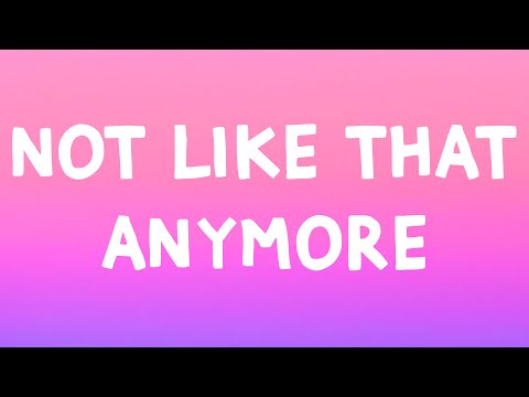 Lola Young - Not Like That Anymore (Lyrics)