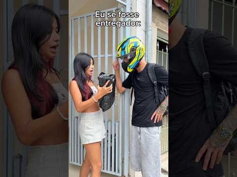 Se eu fosse entregador 😂￼